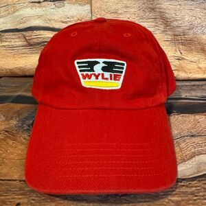 Richardson R55 Hat Men's Adjustable Red Wylie Sprayers Agricultural Logo Cap